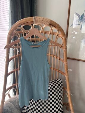 Zara blue tank / size S